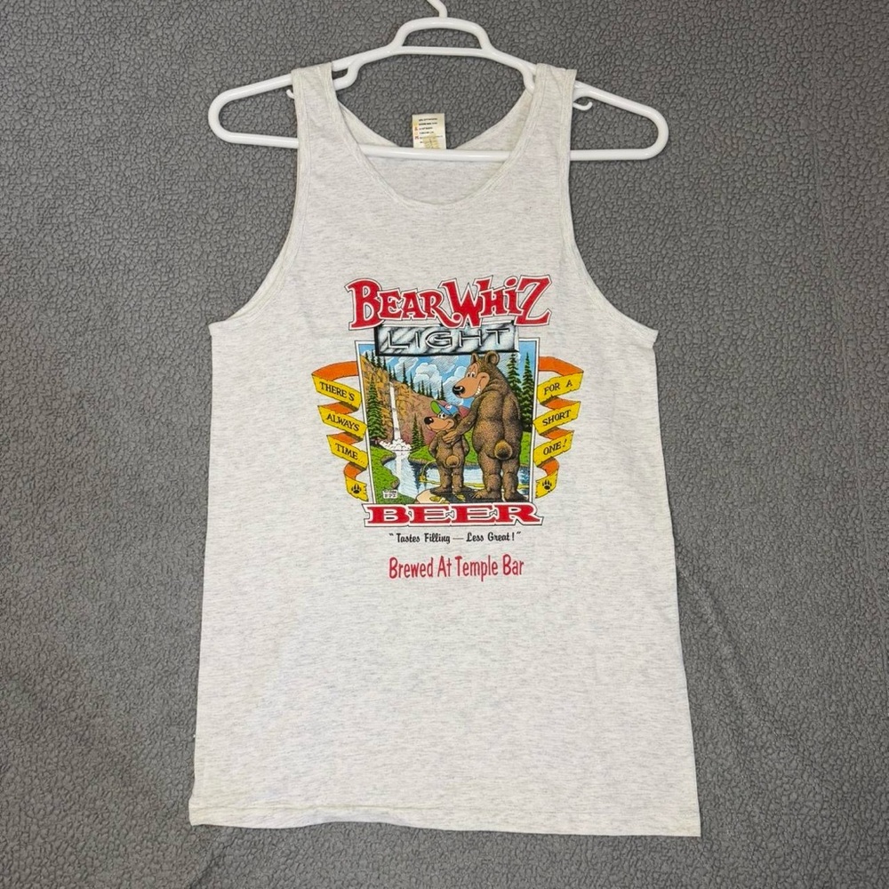 Vintage Bear Wiz Tank Top Dated 1986 Size Medium